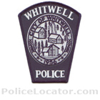 Whitwell Police Department Patch