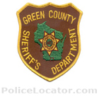 Green County Sheriff's Office Patch