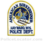 Hayward Police Department Patch