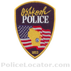 Oshkosh Police Department Patch