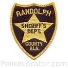 Randolph County Sheriff's Department Patch