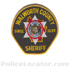 Walworth County Sheriff's Office Patch