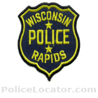 Wisconsin Rapids Police Department Patch