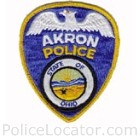Akron Police Department Patch