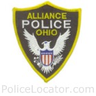 Alliance Police Department Patch