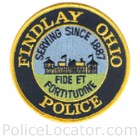 Findlay Police Department Patch