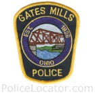 Gates Mills Police Department Patch