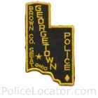Georgetown Police Department Patch