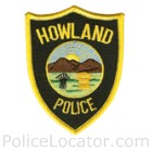 Howland Police Department Patch