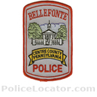 Bellefonte Police Department Patch