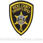 Bucks County Sheriff's Office Patch
