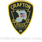 Crafton Borough Police Department Patch