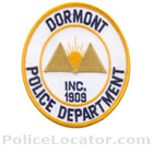 Dormont Borough Police Department Patch