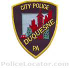 Duquesne Police Department Patch