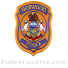 Norwood Borough Police Department Patch