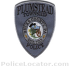 Plumstead Township Police Department Patch