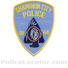Shamokin Police Department Patch
