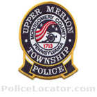 Upper Merion Township Police Department Patch