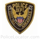 Coal Hill Police Department Patch