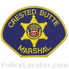 Crested Butte Marshal's Office Patch