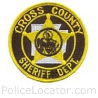 Cross County Sheriff's Department Patch