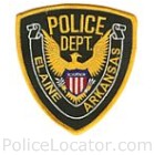 Elaine Police Department Patch