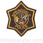 Springdale Police Department Patch