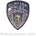 Clayton Police Department Patch