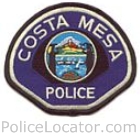 Costa Mesa Police Department Patch