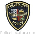 Culver City Police Department Patch