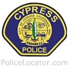 Cypress Police Department Patch