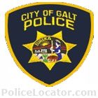 Galt Police Department Patch