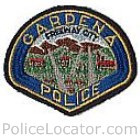 Gardena Police Department Patch