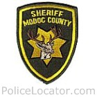 Modoc County Sheriff's Office Patch