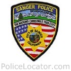 Sanger Police Department Patch