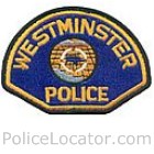 Westminster Police Department Patch