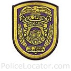 Rock Springs Police Department Patch