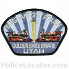 Brigham City Police Department Patch