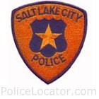 Salt Lake City Police Department Patch