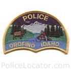 Orofino Police Department Patch