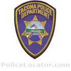 Tacoma Police Department Patch