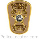 Craig County Sheriff's Office Patch