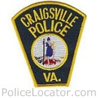 Craigsville Police Department Patch