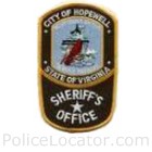 Hopewell Sheriff's Office Patch