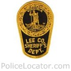 Lee County Sheriff's Department Patch