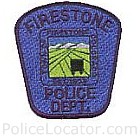 Firestone Police Department Patch