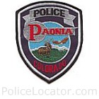 Paonia Police Department Patch