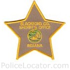 Blackford County Sheriff's Office Patch
