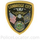 Cambridge City Police Department Patch