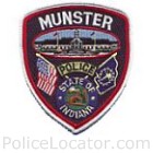 Munster Police Department Patch